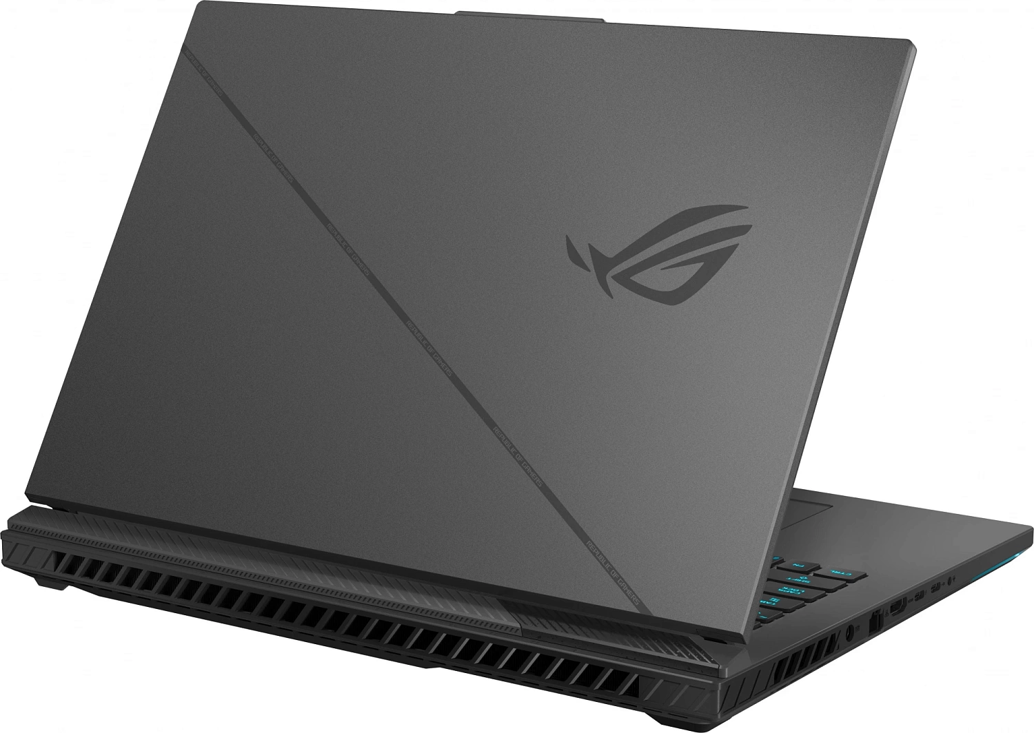 Ноутбук Asus ROG Strix G18 G814JVR-N6010 Core i9 14900HX 16Gb SSD1Tb NVIDIA GeForce RTX4060 8Gb 18" IPS WQXGA (2560x1600) noOS grey WiFi BT Cam (90NR0IF6-M000C0)