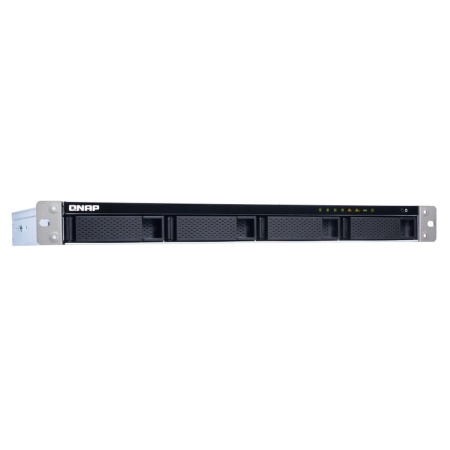 Система хранения данных QNAP CHANNEL 1U TS-431XEU QC 1,7GhzCPU/8Gb(upto8Gb)/upto 4HDDs/SATA(3,5" 2,5")/ 4xUSB3.2/2x1GbE 1x10GbE(SFP+)/iSCSI/1xPS/2YW