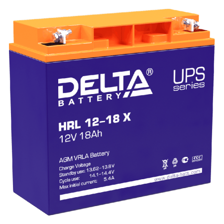 Аккумуляторная батарея DELTA BATTERY HRL 12-18 X