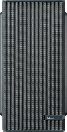 корпус Formula V Line Air Mesh G1 Black, MATX, Type-C*1, USB2.0*2, REAR 1x80mm