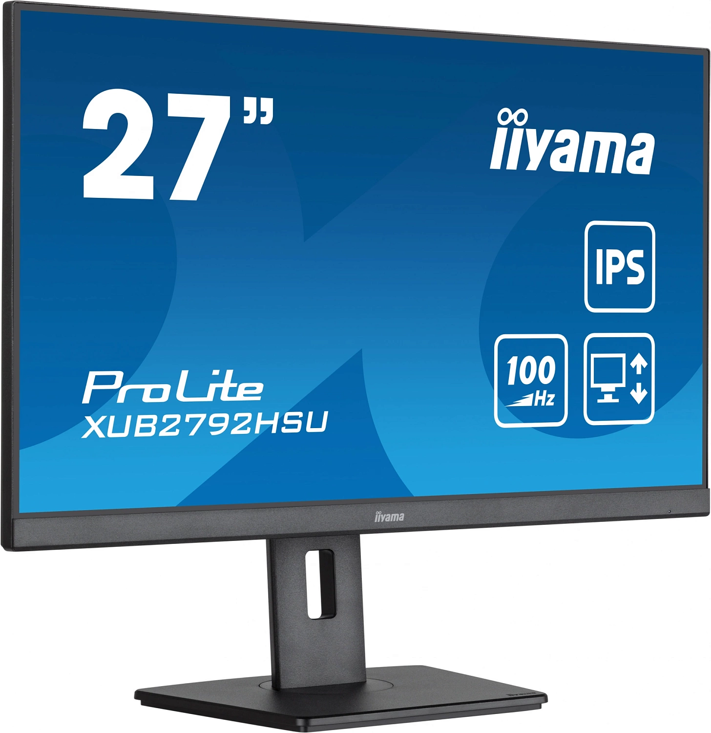 Монитор Iiyama 27" ProLite XUB2792HSU-B6 черный IPS LED 4ms 16:9 HDMI M/M матовая HAS Piv 250cd 178гр/178гр 1920x1080 100Hz DP FHD USB 5.7кг