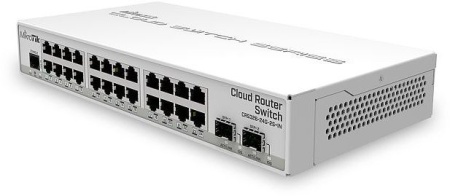 Коммутатор MikroTik CRS326-24G-2S+IN 24G 2SFP+ управляемый