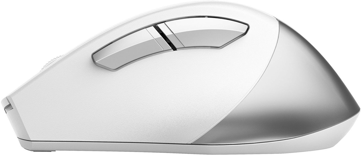 Мышь A4Tech Fstyler FG35S серебристый/белый оптическая (2000dpi) silent беспроводная USB (5but) Мышь A4Tech Fstyler FG35S серебристый/белый оптическая (2000dpi) silent беспроводная USB (5but)