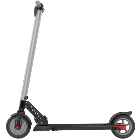 Электросамокат HIPER Stark DX801 Gray, колеса 8" шины надувные шины, 300 Вт мотор, батарея 5,2Ач(36В,188Втч), до 24кмч, серый