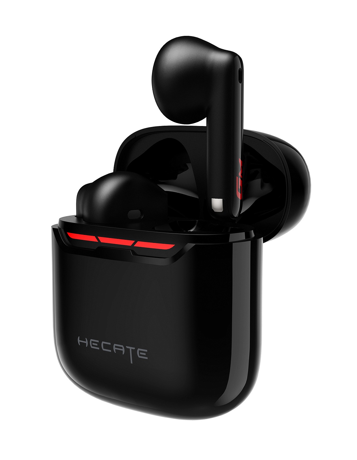 Наушники с микрофоном Edifier GM3 Plus черный вкладыши BT в ушной раковине