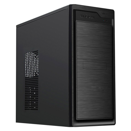 Корпус MidiTower Powerman BA831BK PM-600ATX-F U3.0*2+A(HD) ATX, mATX