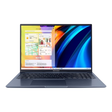 Ноутбук ASUS Vivobook 16X X1603ZA-MB211 Intel Core i3-1220P/8GB/SSD512GB/16"/IPS/WUXGA (1920 x 1200)/noOS/quiet blue (90NB0WB1-M00CS0)