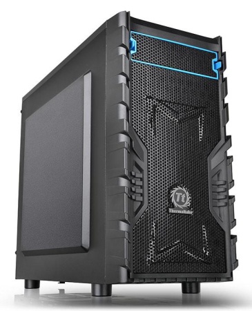 Корпус Thermaltake Versa H13 черный без БП mATX 4x120mm 1xUSB2.0 1xUSB3.0 audio bott PSU