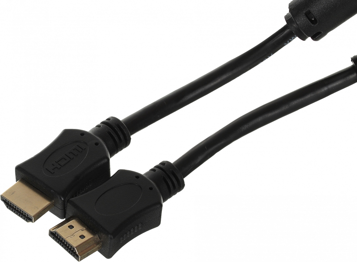 Кабель соединительный аудио-видео Premier 5-813 5.0 HDMI (m)/HDMI (m) 5м. феррит.кольца позолоч.конт. черный