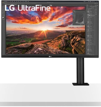 Монитор LG 31.5" 32UN880-B черный IPS LED 16:9 HDMI M/M матовая HAS Piv 350cd 178гр/178гр 3840x2160 60Hz DP 4K USB 10.3кг