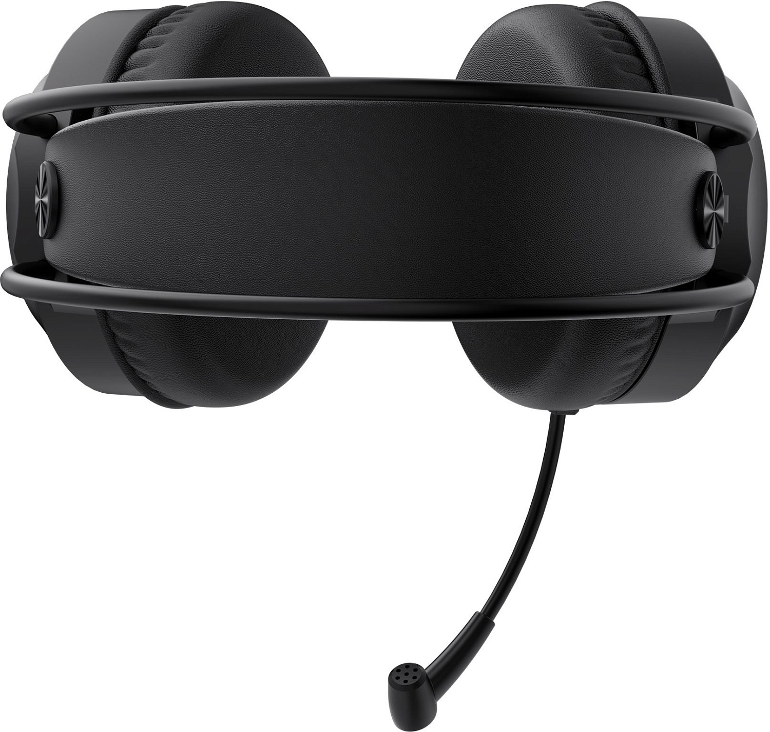 Наушники с микрофоном Оклик HS-L300G Black черный 2.2м мониторные USB оголовье (1796949)