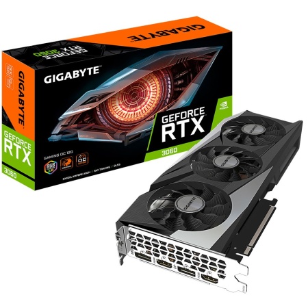 Видеокарта Gigabyte Bad Pack RTX3060 12GB 192bit GDDR6 2xHDMI 2xDP RTL