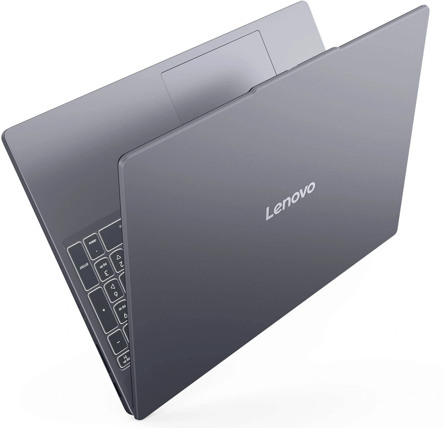 Ноутбук Lenovo IdeaPad Slim 3 15AHP10 AMD Ryzen 5 8540U/16Gb (soldered, 1*8 D5)/SSD512Gb/15.3"/IPS/WUXGA/1920x1200/60Hz/NoOS/Luna Grey/1.63kg