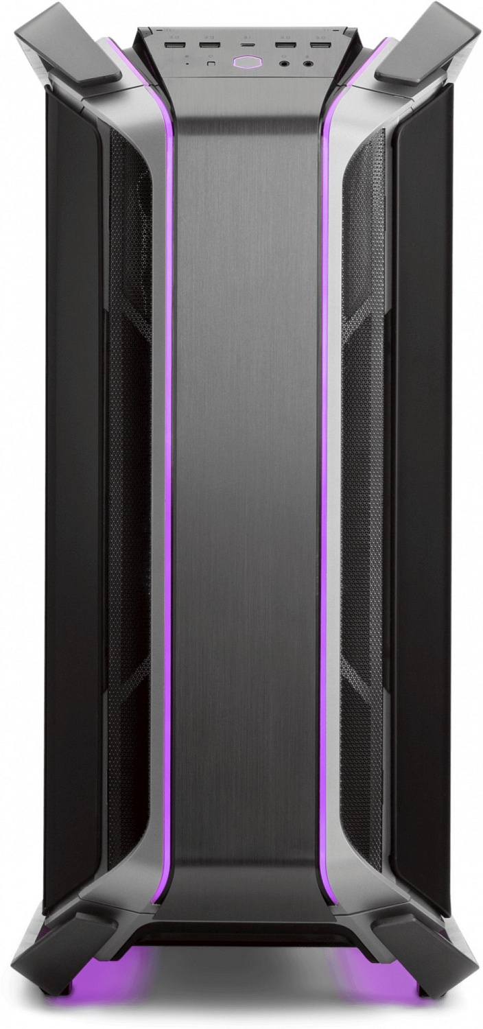 Корпус Cooler Master Cosmos C700M черный/серый без БП ATX 9x120mm 5x140mm 4xUSB3.0 audio bott PSU
