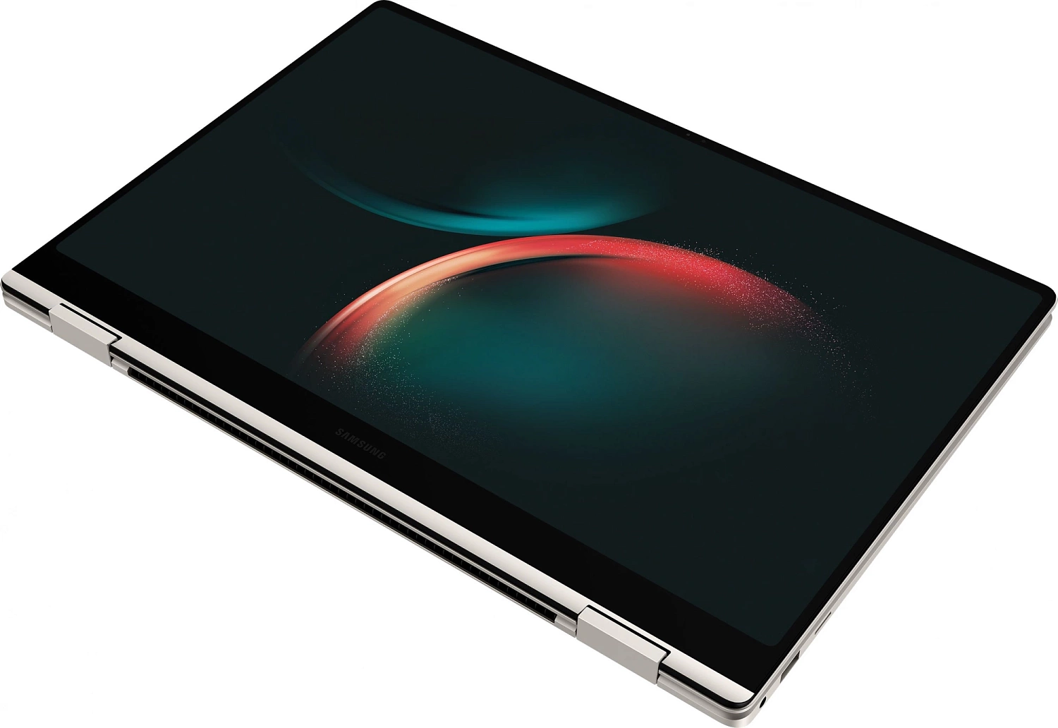 Ноутбук Samsung Galaxy Book 3 Pro 360 NP960 Core i7 1360P 16Gb SSD512Gb Intel Iris Xe graphics 16" AMOLED Touch 3K (2880x1800) Windows 11 Home English 64 beige WiFi BT Cam (NP960QFG-KB2US)