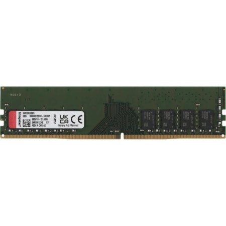 Модуль памяти Kingston 8GB Kingston DDR4 3200 DIMM Non-ECC, CL22, 1.2V, 1Rx8, 1024x64, RTL