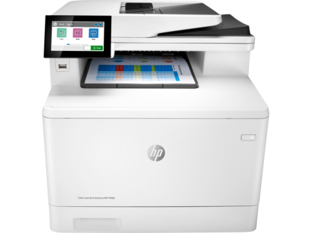 Многофункциональное печатающее устройство HP Color LaserJet Enterprise MFP M480f (p/c/s/f, A4, 600x600 dpi, 27(27)ppm, 2Gb, 2trays 50+250, ADF 50, Duplex, USB/GigEth, 1y warr, cart. in box B 2400, CMY 2100, repl. CZ272A)