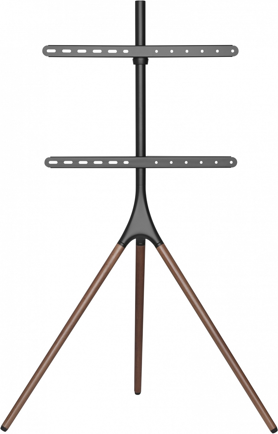 Подставка для телевизора Cactus CS-ST1246BKWN черный/орех 45"-65" макс.32кг напольный