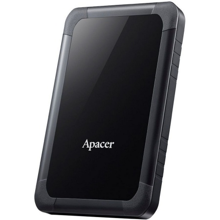 2.5" 1TB Apacer AC532 AP1TBAC532B-1 USB 3.1, Shockproof, Win/Mac/Linux, Black, Retail {20} (915283)