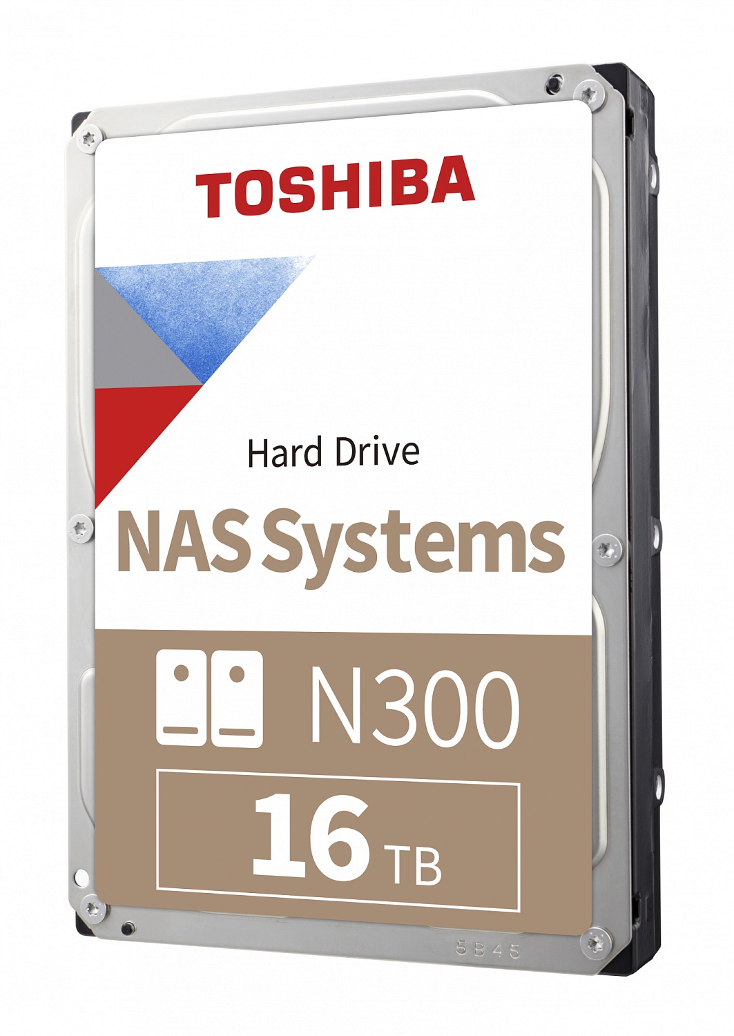 Жесткий диск Toshiba Original SATA-III 16Tb HDWG31GUZSVA NAS N300 (7200rpm) 512Mb 3.5" Bulk