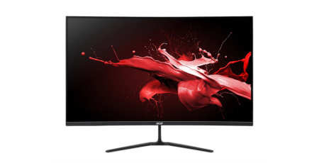 Монитор 31,5'' ACER Nitro ED320QRS3biipx, ZeroFrame, Curved 1500R Black, 16:9, VA, 1920x1080, 1 / 5ms, 300cd, 180Hz, 2xHDMI(2.0) + 1xDP(1.4) + Audio out ,  sync: FreeSync P (существенное повреждение коробки)