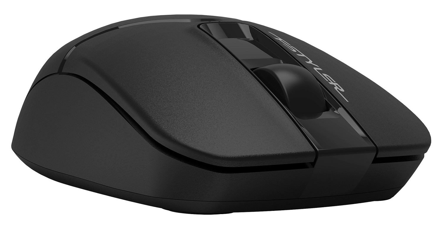 Мышь A4Tech Fstyler FB12 черный оптическая (1200dpi) беспроводная BT/Radio USB (3but) Мышь A4Tech Fstyler FB12 черный оптическая (1200dpi) беспроводная BT/Radio USB (3but)