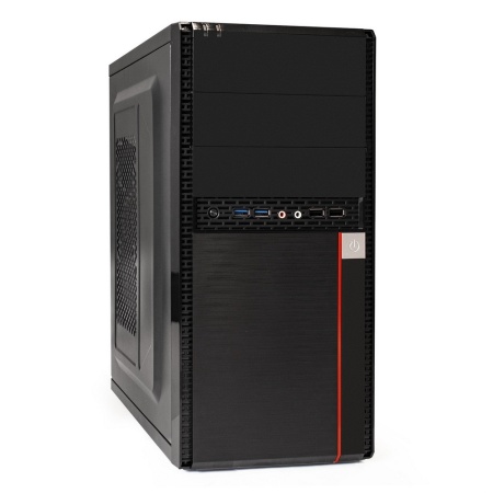 Корпус Minitower Exegate MA-371X (mATX, без БП, 2*USB+2*USB3.0, аудио, черный) (EX277439RUS)