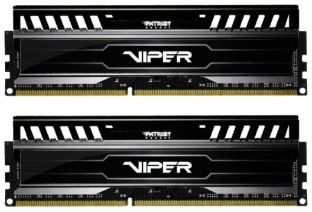 Память DDR3 2x8Gb 1600MHz Patriot PV316G160C9K Viper 3 RTL PC3-12800 CL9 DIMM 240-pin 1.5В с радиатором Ret