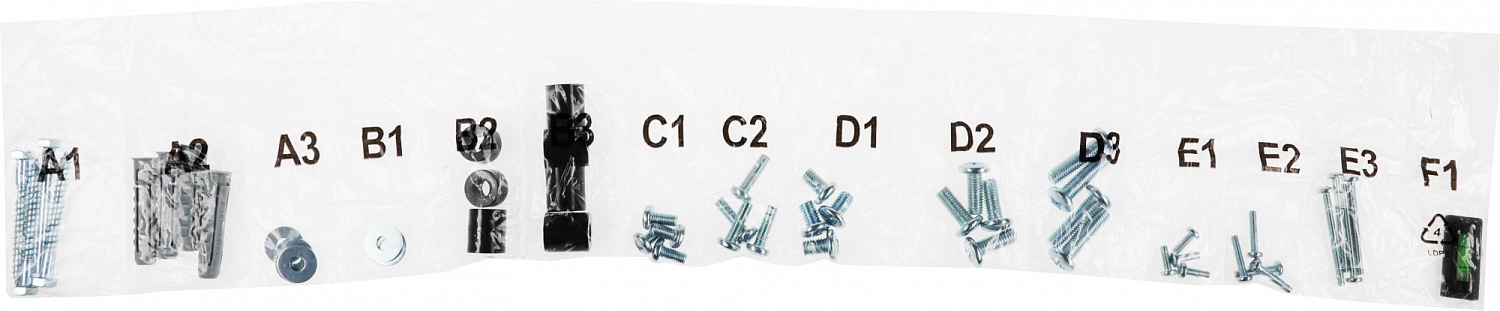 Кронштейн для телевизора Hama H-108715 черный 19"-46" макс.25кг настенный наклон