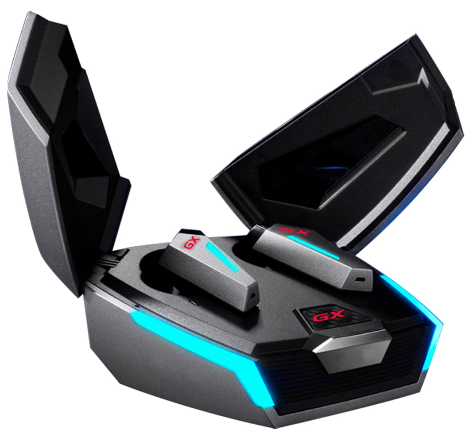 Наушники с микрофоном Edifier GX07 серый/черный вкладыши BT в ушной раковине