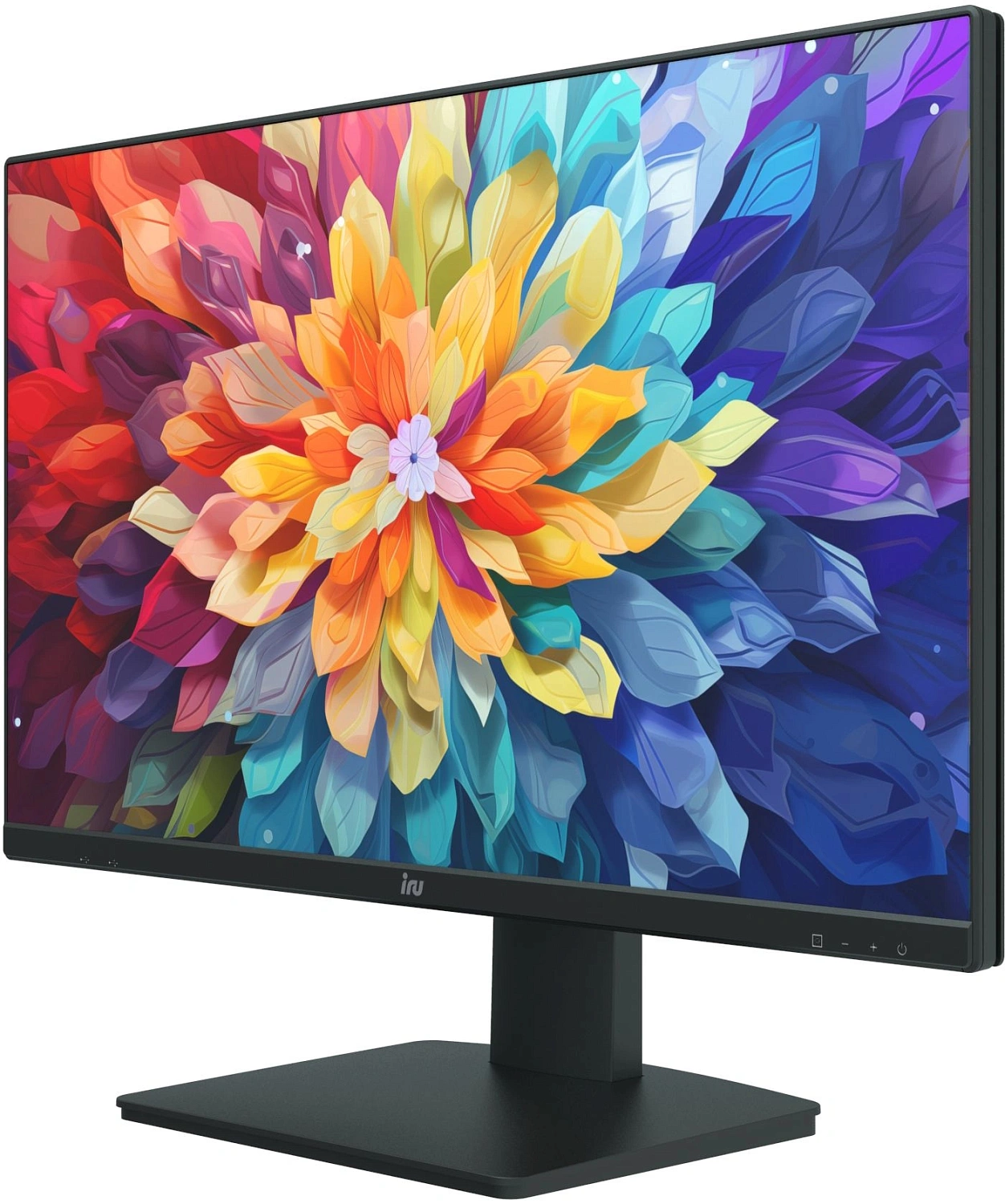 Моноблок IRU Planio 323 23.8" Full HD Ryzen 3 3200U (2.6) 8Gb SSD256Gb Vega 3 Windows 11 Pro WiFi BT Spk 120W Cam черный 1920x1080 (RUS)