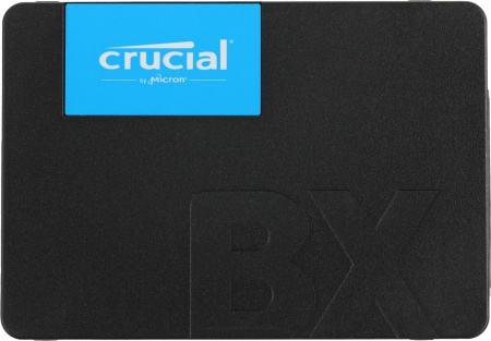 Твердотельный накопитель Crucial SSD Disk BX500 500GB SATA 2.5” 7mm (with 9.5mm adapter) SSD, 1 year