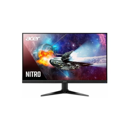 Монитор 27"    ACER  Nitro QG271bii , VA , 1920x1080, 75Hz , 1ms ,  178°/178°, 300nits  , VGA + 2xHDMI,  FreeSync ,3000:1 ,  Black