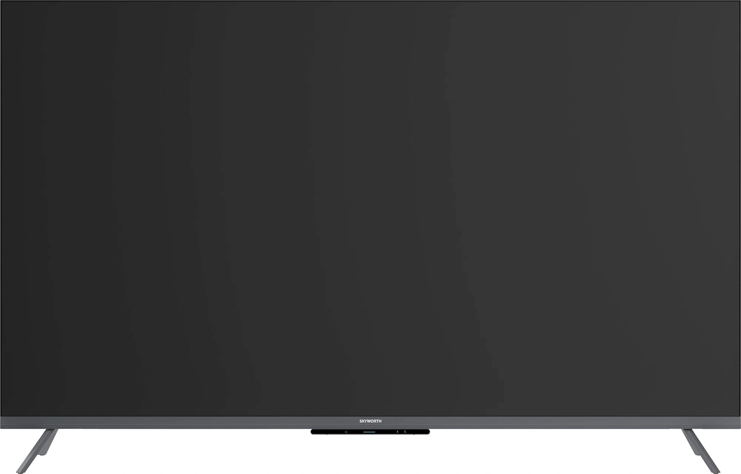 Телевизор QLED Skyworth 60" 60Q66H Google TV Frameless черный/серебристый 4K Ultra HD 60Hz DVB-T DVB-T2 DVB-C DVB-S DVB-S2 USB WiFi Smart TV