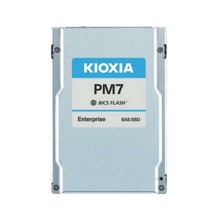 2.5" 6400GB KIOXIA PM7-V Enterprise SSD KPM7VVUG6T40 SAS 24Gb/s, 4200/4100, IOPS 720/355K, MTBF 2.5M, TLC, 3DWPD, 15mm