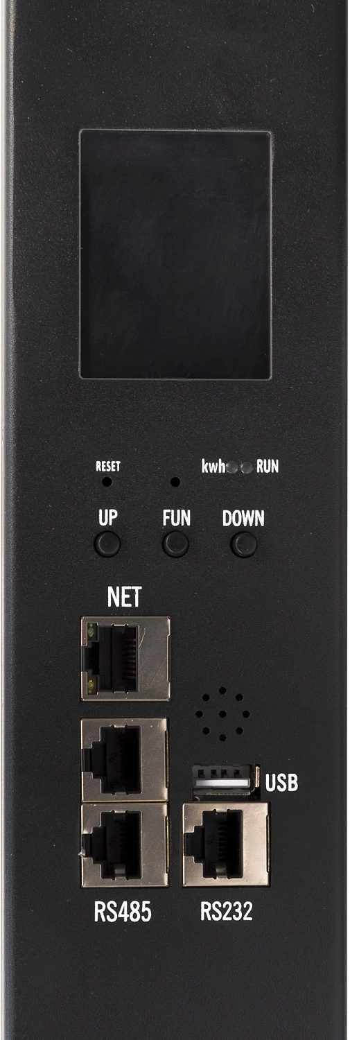 Аксессуар к источникам бесперебойного питания Блок распределения питания Powercom PDU-32AVMS24-18C3-6C9-3P 18*C13+6*C19, 32A, 3 ph (1918837)