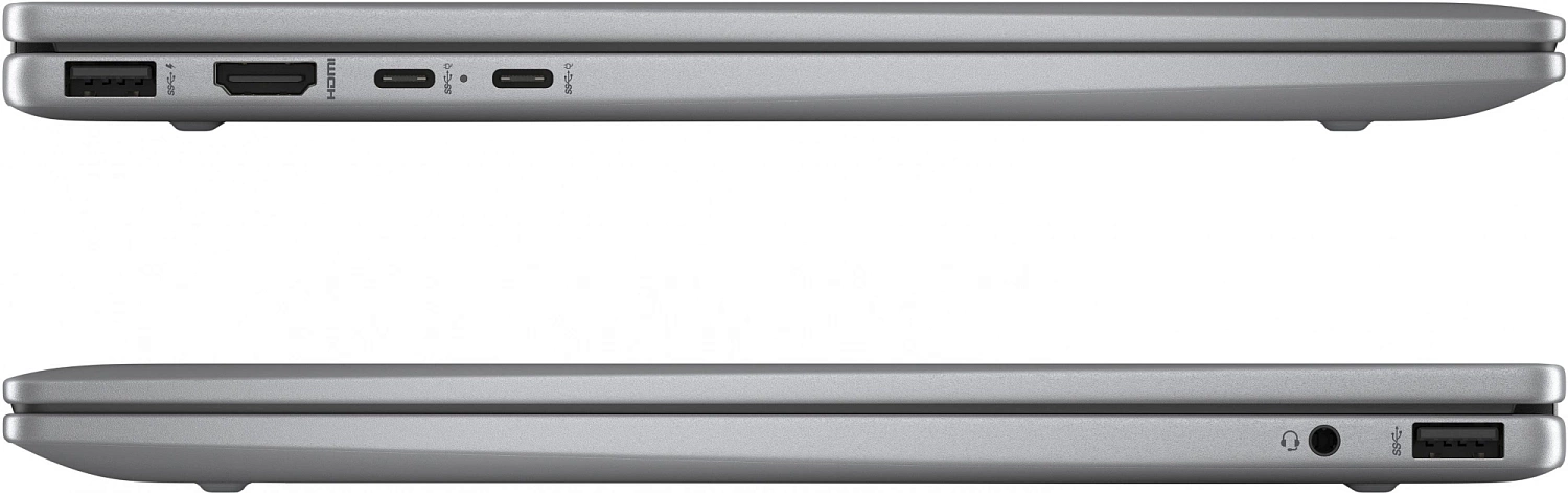 Ноутбук HP Envy x360 15-fe0012ci Core i7 1355U 16Gb SSD512Gb Intel Iris Xe graphics 15.6" IPS Touch FHD (1920x1080) Windows 11 Home silver WiFi BT Cam (A1YJ2EA)