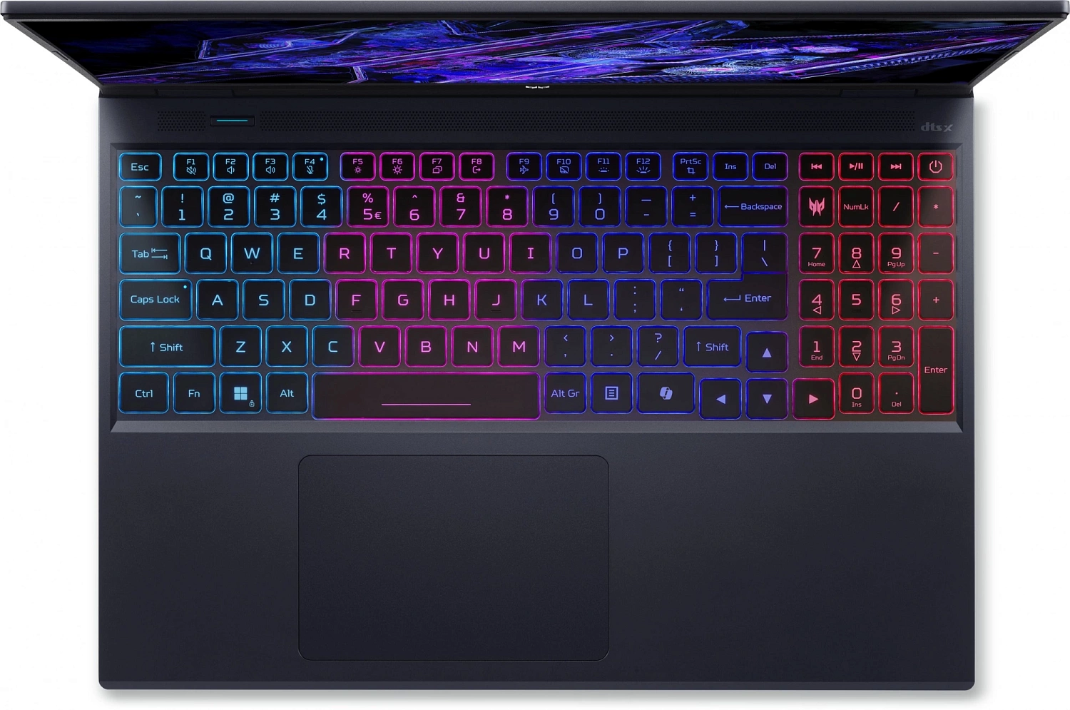 Ноутбук Acer Predator Helios PHN16-72-94F4 Core i9-14900HX/32Gb/SSD2048Gb/RTX4070 8Gb/16.0"/IPS/WQXGA/Win11/Black (NH.QNMCD.003)