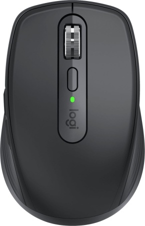 Мышь Logitech MX Anywhere 3 графитовый лазерная (4000dpi) беспроводная BT/Radio USB для ноутбука (5but)