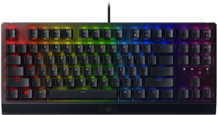 Клавиатура Razer BlackWidow V3 TKL механическая черный/черный USB Multimedia for gamer LED (RZ03-03490700-R3R1)