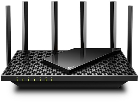 Роутер беспроводной TP-Link Archer AX73 AX5400 10/100/1000BASE-TX черный