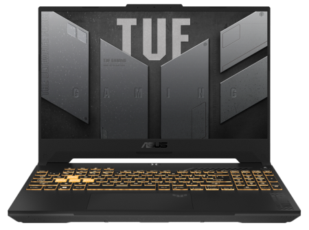 Ноутбук ASUS TUF Gaming A17 FX707ZV4-HX018 I7-12700H/16Gb/1TB PCIE G4 SSD/17.3"FHD IPS (1920x1080)AG/ GeForce RTX 4060 8Gb/WiFi/BT/Cam/Illum RGB KB/DOS/2.6Kg/