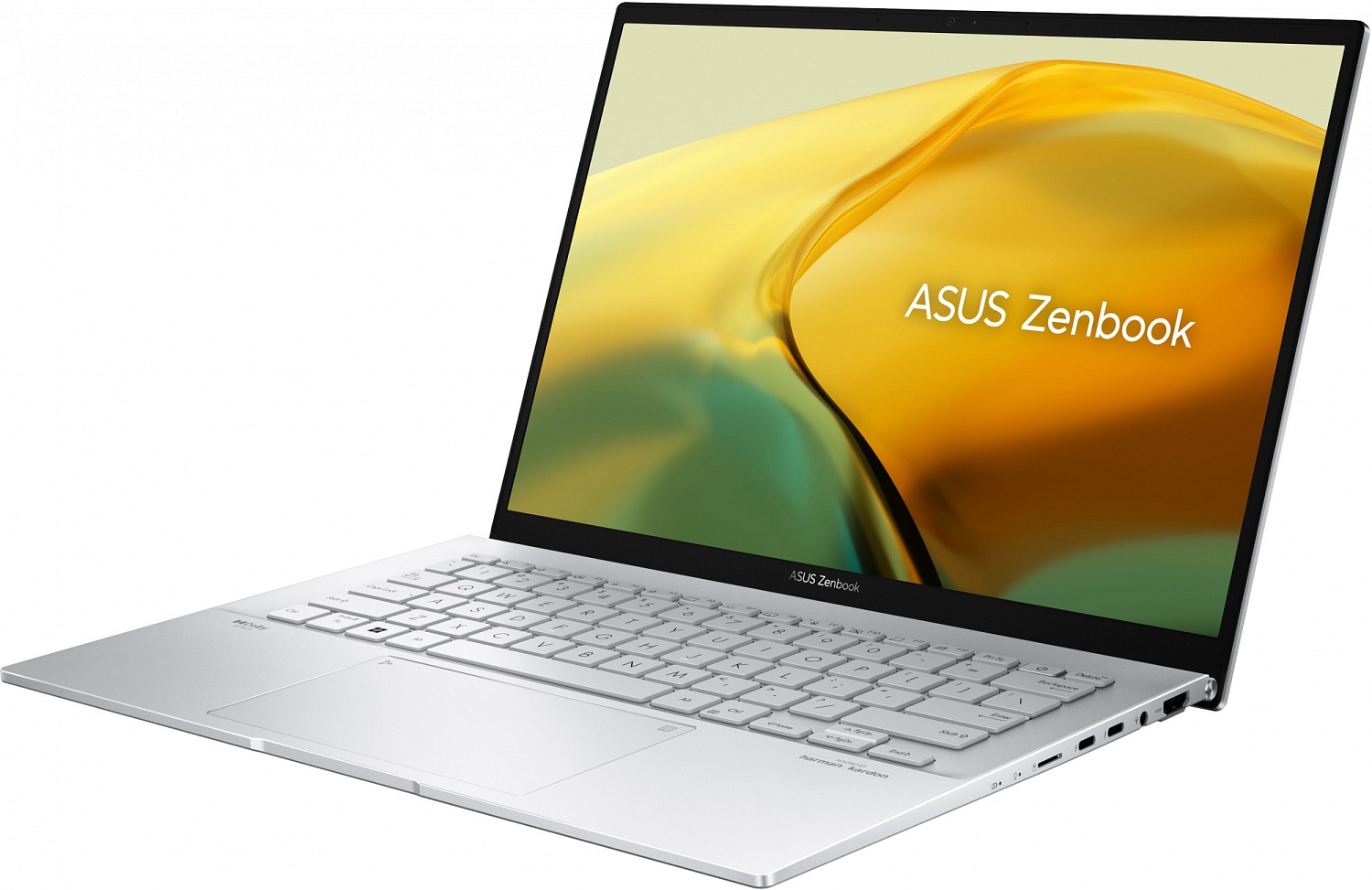 Ноутбук Asus Zenbook 14 UX3402VA-KP309 Core i5 1340P 16Gb SSD512Gb Intel Iris Xe graphics 14" IPS WQXGA (2560x1600) noOS silver WiFi BT Cam (90NB10G6-M00FF0)