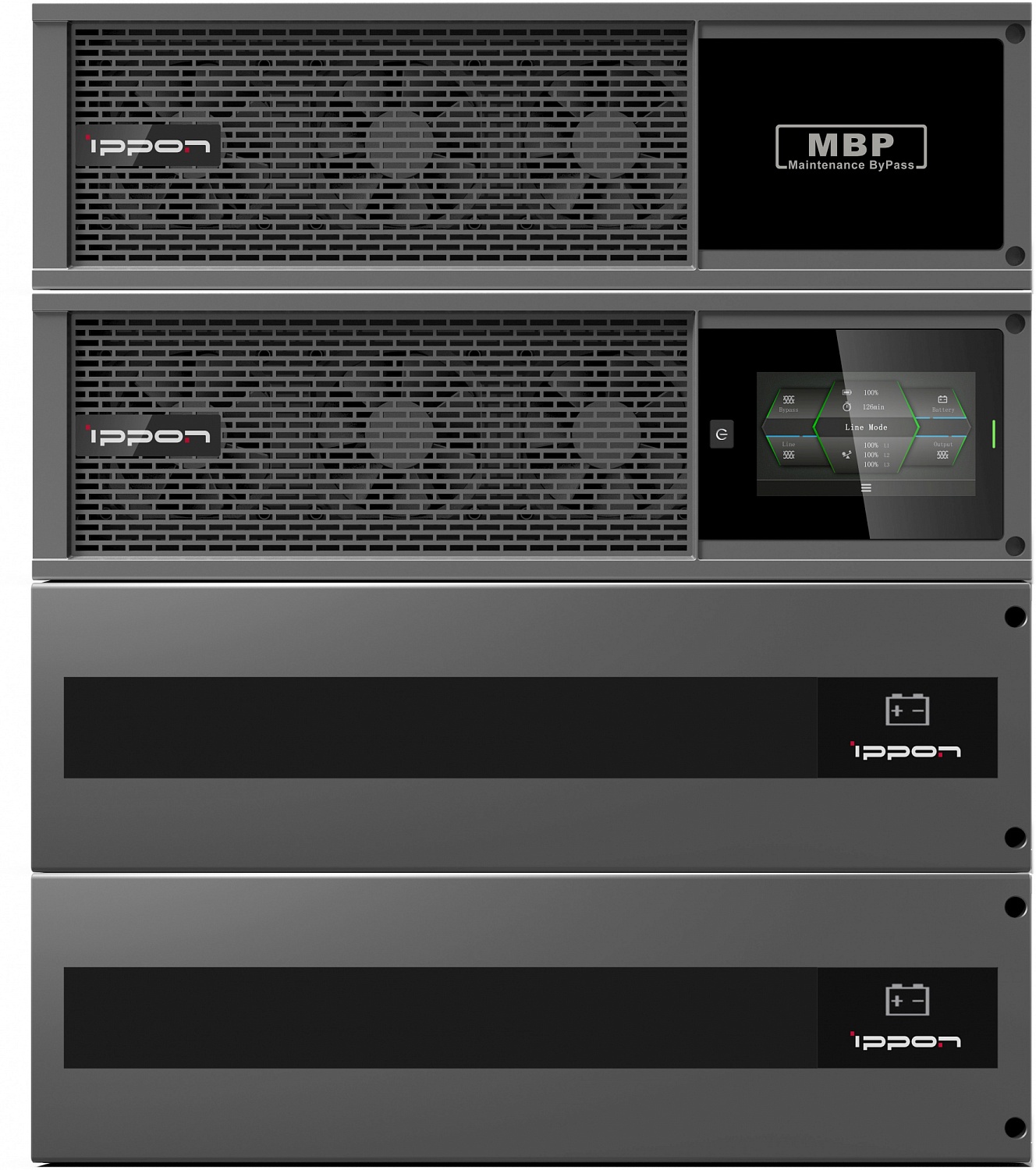 Батарея для ИБП Ippon Innova Unity RT 3-3 20K EBM480 9AH 192В 9Ач для Ippon Innova Unity RT 3-3 20K