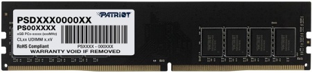 Память DDR4 16Gb 2666MHz Patriot PSD416G266681 Signature RTL PC4-21300 CL19 DIMM 288-pin 1.2В single rank Ret