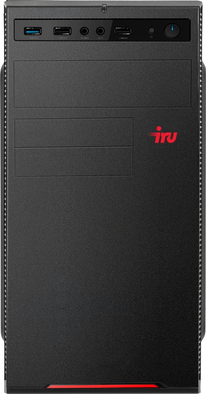 ПК IRU Planio 310H6SE MT i3 12100F (3.3) 8Gb SSD256Gb GT610 2Gb без ОС GbitEth 400W черный (RUS) (2187985)