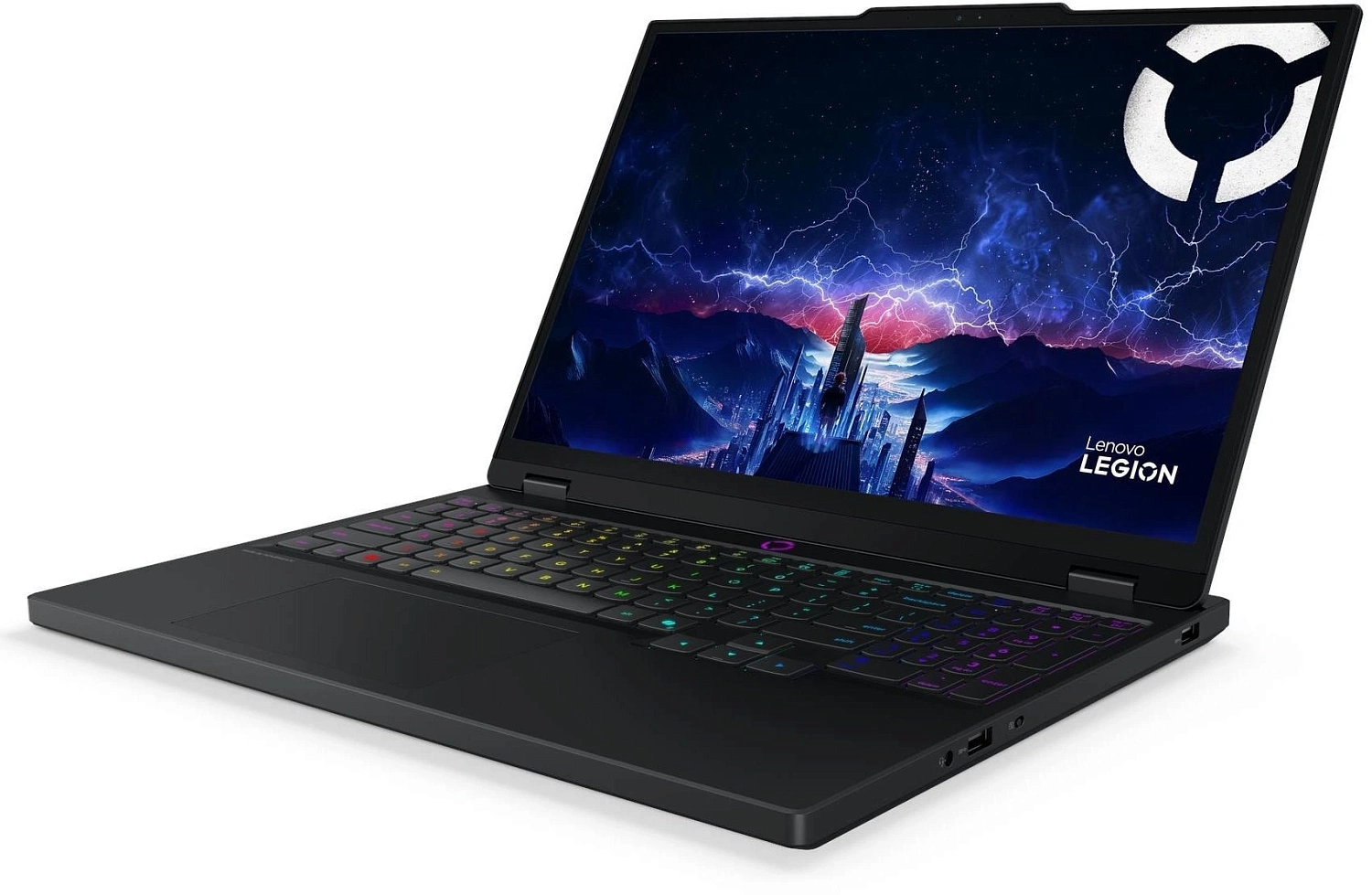 Ноутбук Lenovo Legion 5 15IRX10 Core Ultra 7 255HX 16Gb SSD512Gb NVIDIA GeForce RTX5050 8Gb 15.1" OLED WQXGA (2560x1600) без ОС black WiFi BT Cam (83F0000DRK)