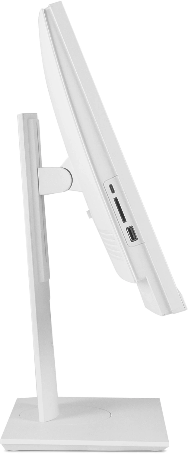 Моноблок IRU Tactio 23.8" Full HD i5 1235U (1.3) 16Gb SSD512Gb CR noOS GbitEth WiFi BT 120W Cam белый 1920x1080