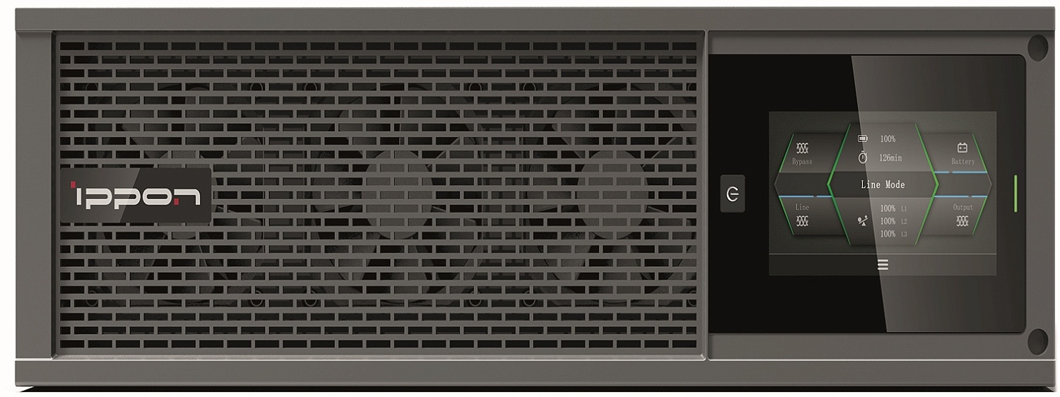 Источник бесперебойного питания Ippon Innova Unity RT 3-3 10K 10000Вт 10000ВА черный
