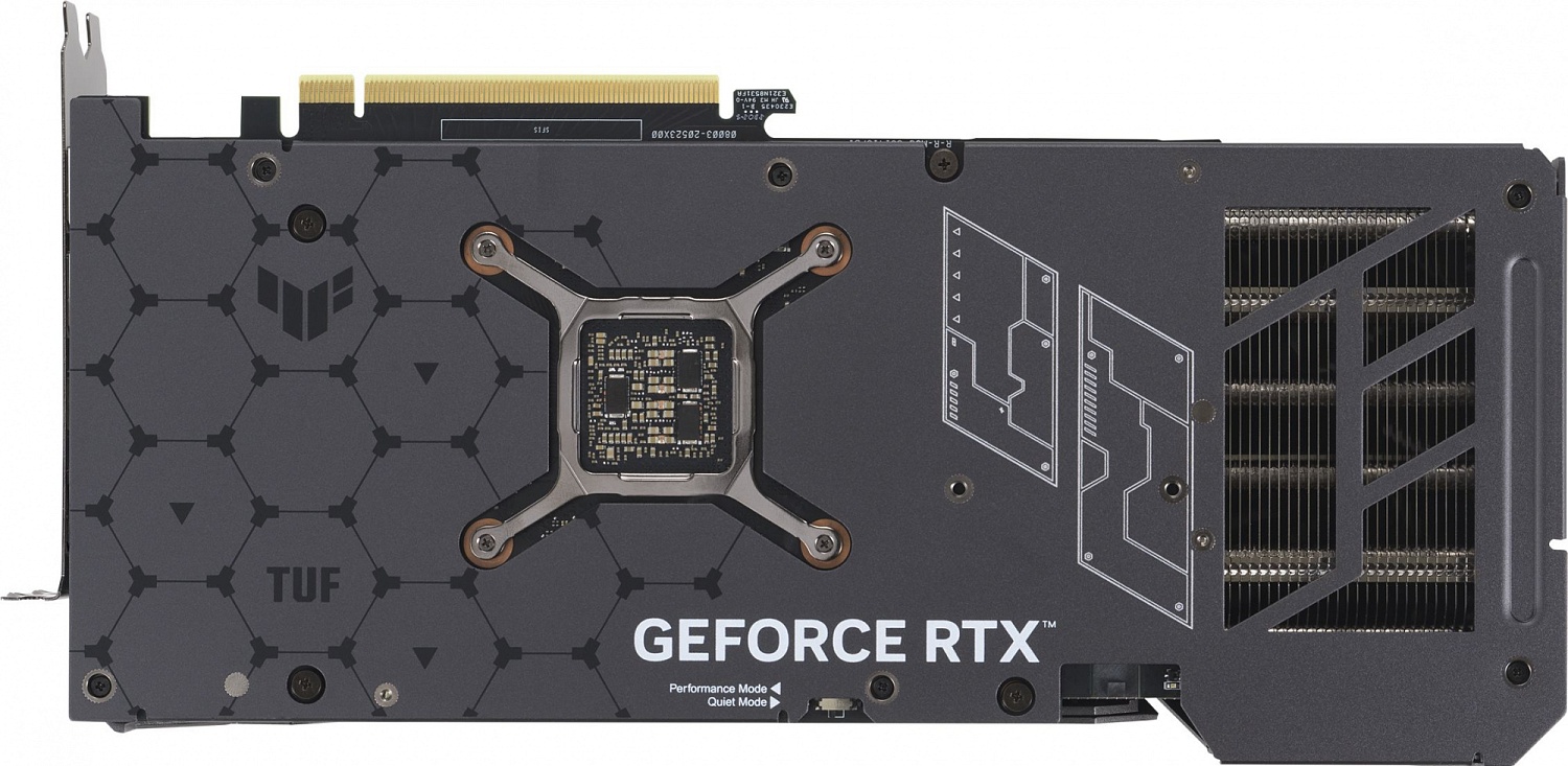 Видеокарта Asus PCI-E 4.0 TUF-RTX4070S-O12G-GAMING NVIDIA GeForce RTX 4070 Super 12Gb 192bit GDDR6X 2475/21000 HDMIx1 DPx3 HDCP Ret